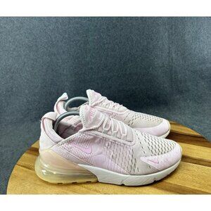 Nike Air Max 270 Pink White Women's Sneakers Athletic Shoes AH6789-605 Size 10.5